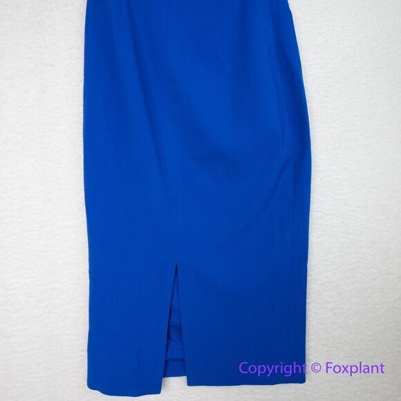 New! Dress the Population Tiffany One Shoulder Midi Dress Electric Blue, size S‎ - Picture 12 of 16
